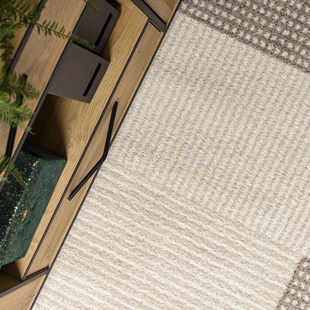 Kusový koberec Fusion 0805 cream/beige, 120x170, béžová, kancelária, Dywany Łuszczów