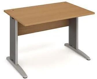 Kancelársky stôl Cross, 120 x 80 x 75,5 cm, rovné vyhotovenie, dezén buk