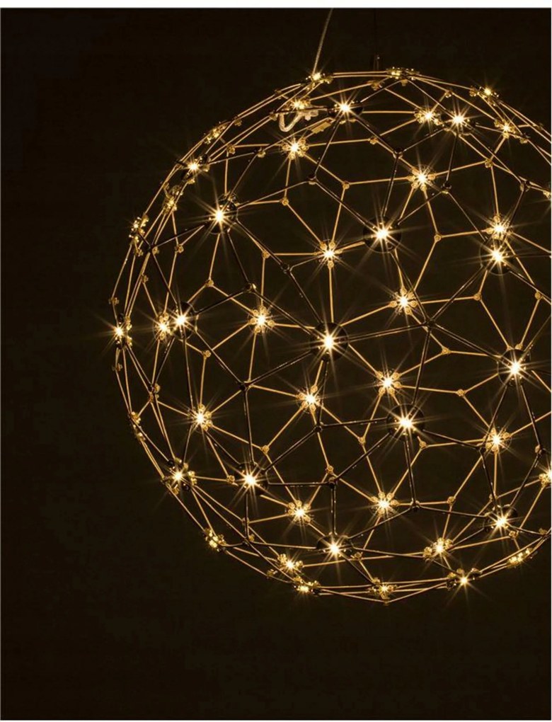 Nova Luce závesné svietidlo Sole zlatý kov Led 21.6W 230V 3000K IP20 9186002