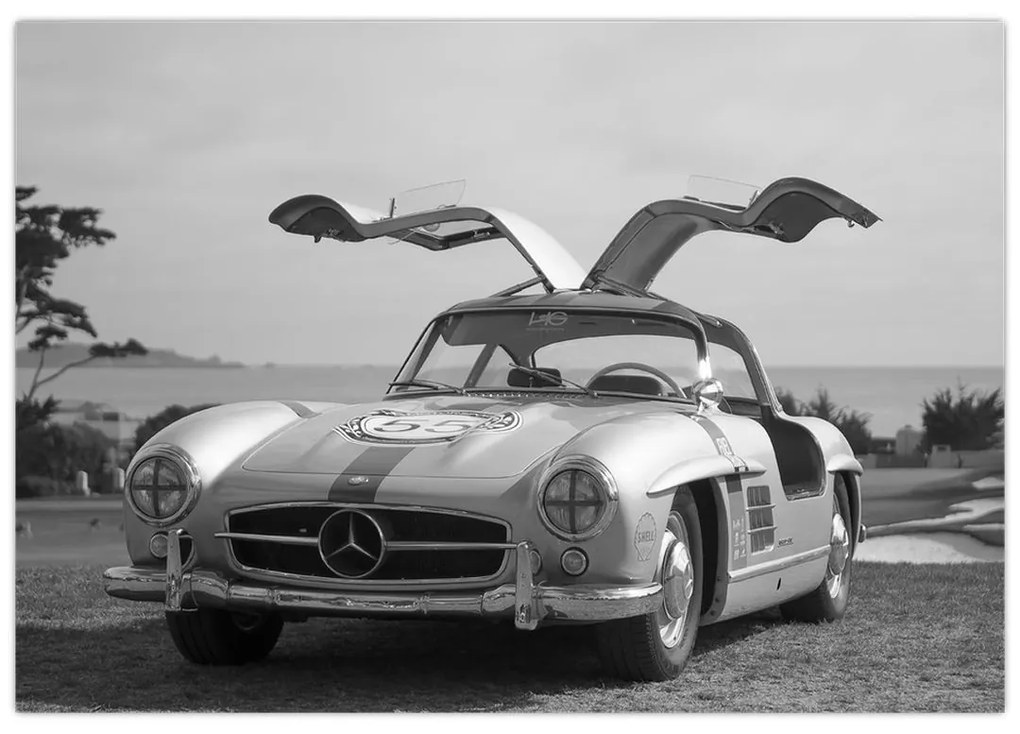 Mercedes-Benz 300SL - moderný obraz