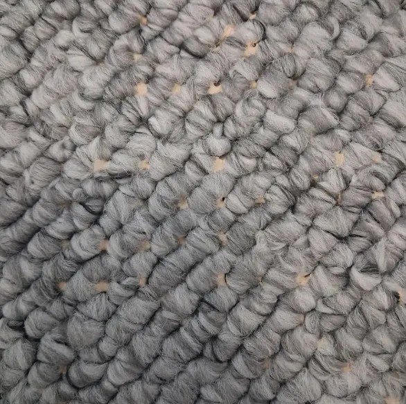 Koberec / Behúň Hanse Home Wolly sivý - Zľavnený kus - výrobná vada