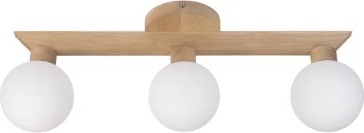 Prisadený luster ANTONIO 3xG9/5W/230V dub/biela