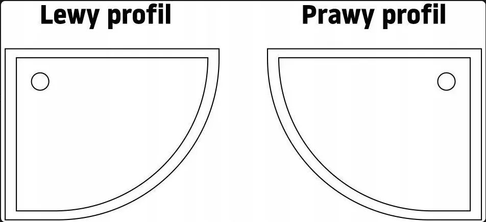 Rea Look, štvrťkruhová sprchová kabína 100x80x190 cm, ľavá verzia + biela sprchová vanička, REA-K7900