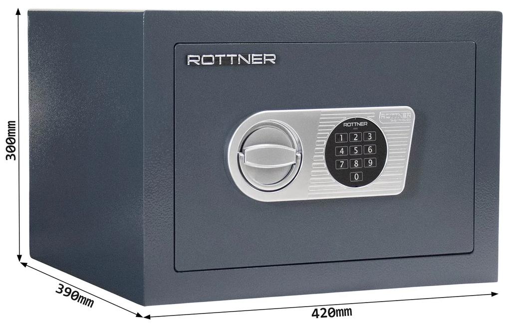 Rottner Samoa 40 EL nábytkový elektronický trezor antracit