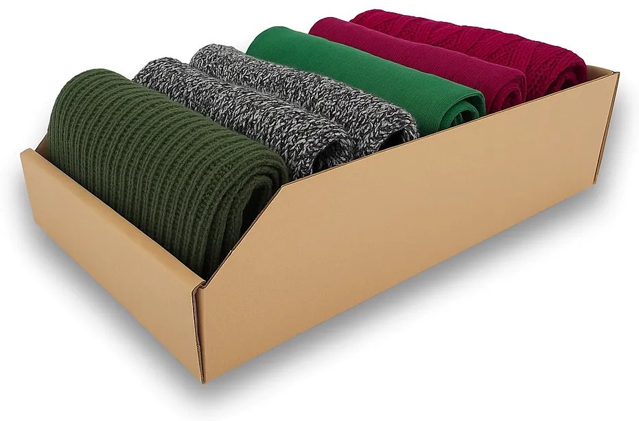 KARTON PAK Úložné boxy na oblečení, organizéry do skříně EKO KARTON 30 x 47 cm