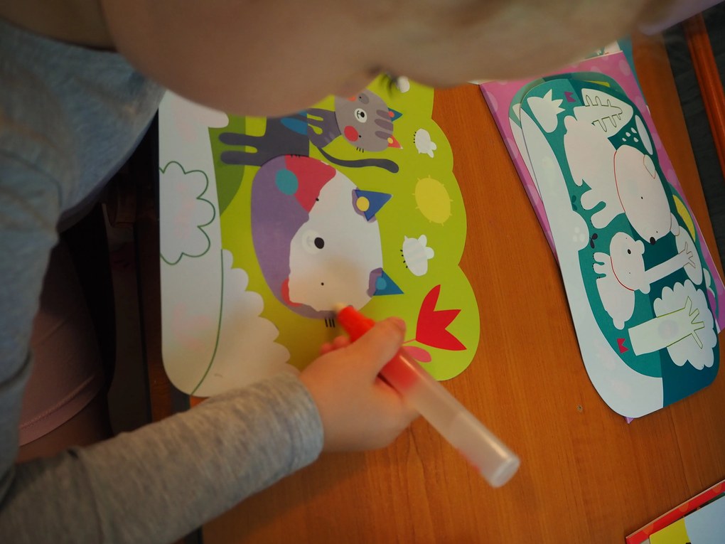 Kúzelné maľovanky – Čo sa skrýva v lese?