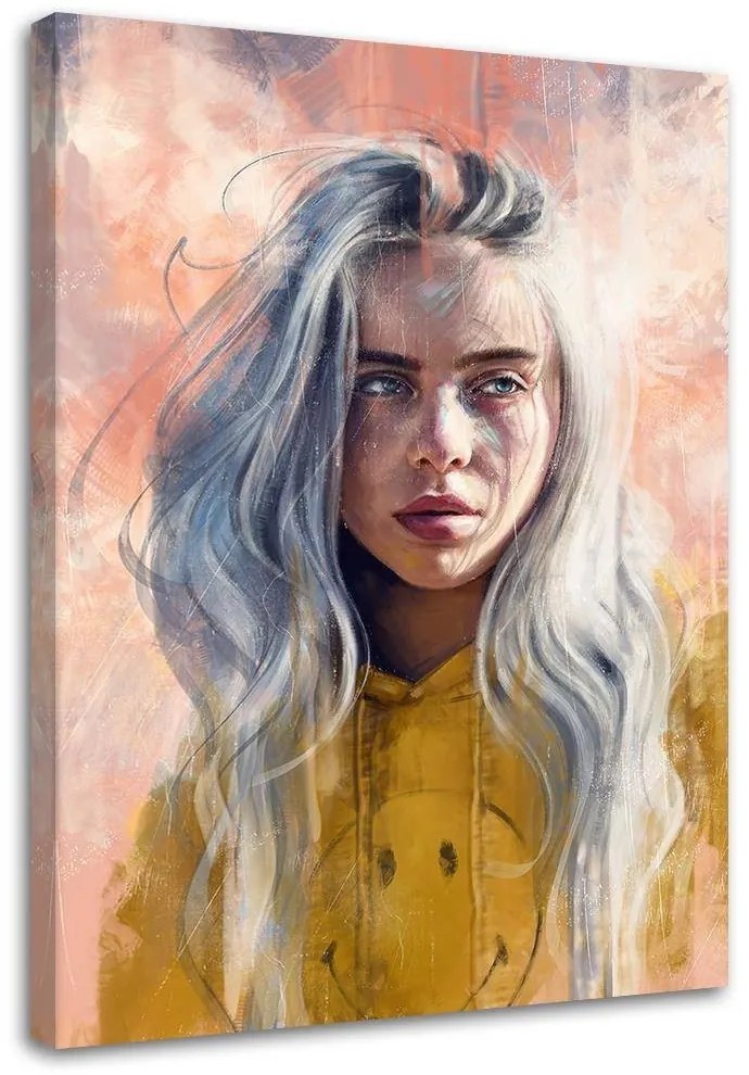 Gario Obraz na plátne Billie Eilish - Dmitry Belov Rozmery: 60 x 90 cm