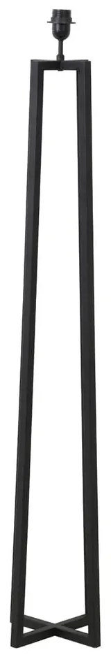 Matne čierny podstavec stojacej lampy 130 cm Miley – Light &amp; Living