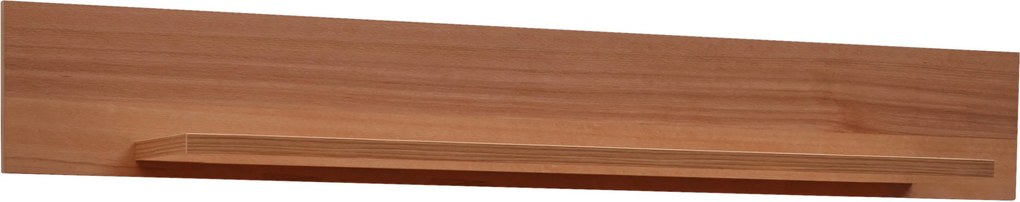 XXXLutz NÁSTENNÁ POLICA, jadrový buk, 160/25/21,6 cm Voleo - Regály - 002412010835