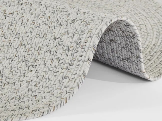 Koberec Hanse Home Braided Trenzado melanž, svetlý kruh