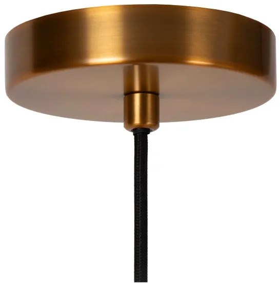 Lucide 03447/52/30 - Luster na lanku CORINA 1xE27/40W/230V pr. 50 cm čierna