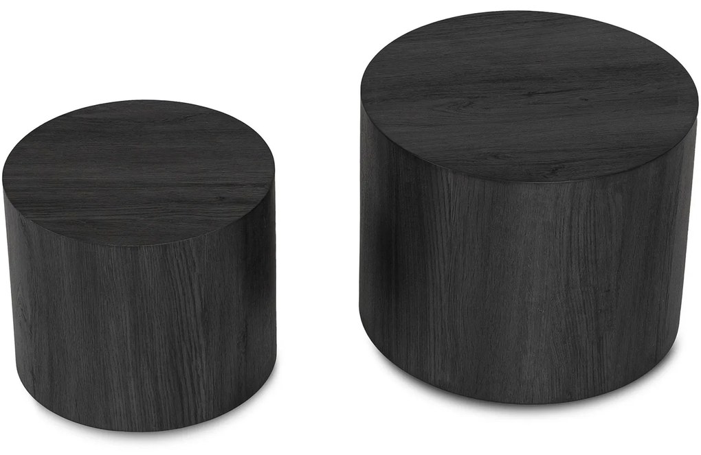 Set 2 ks konferenčných stolíkov Liloo (čierna) . Akcia -21%. Vlastná spoľahlivá doprava až k Vám domov. 1129183