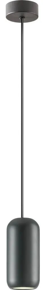 Redo 01-3474 - Luster na lanku BOOM 1xGU10/10W/230V pr. 7,6 cm čierna