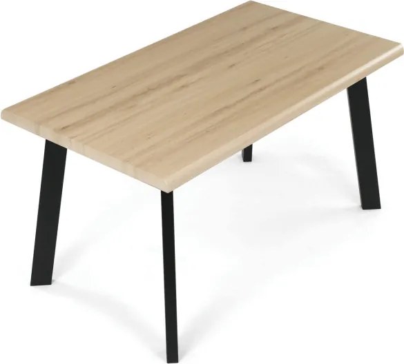 Jedálenský stôl 80x140 cm HT-F4514 OAK divoký dub