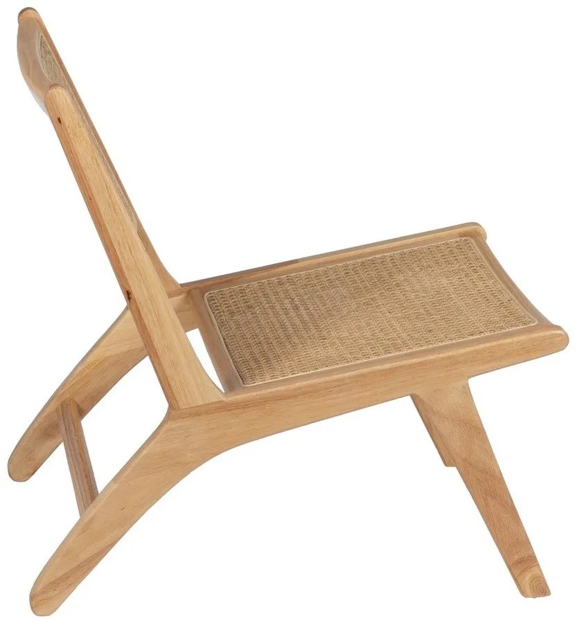 Kreslo s výpletom v prírodnej farbe – Ixia