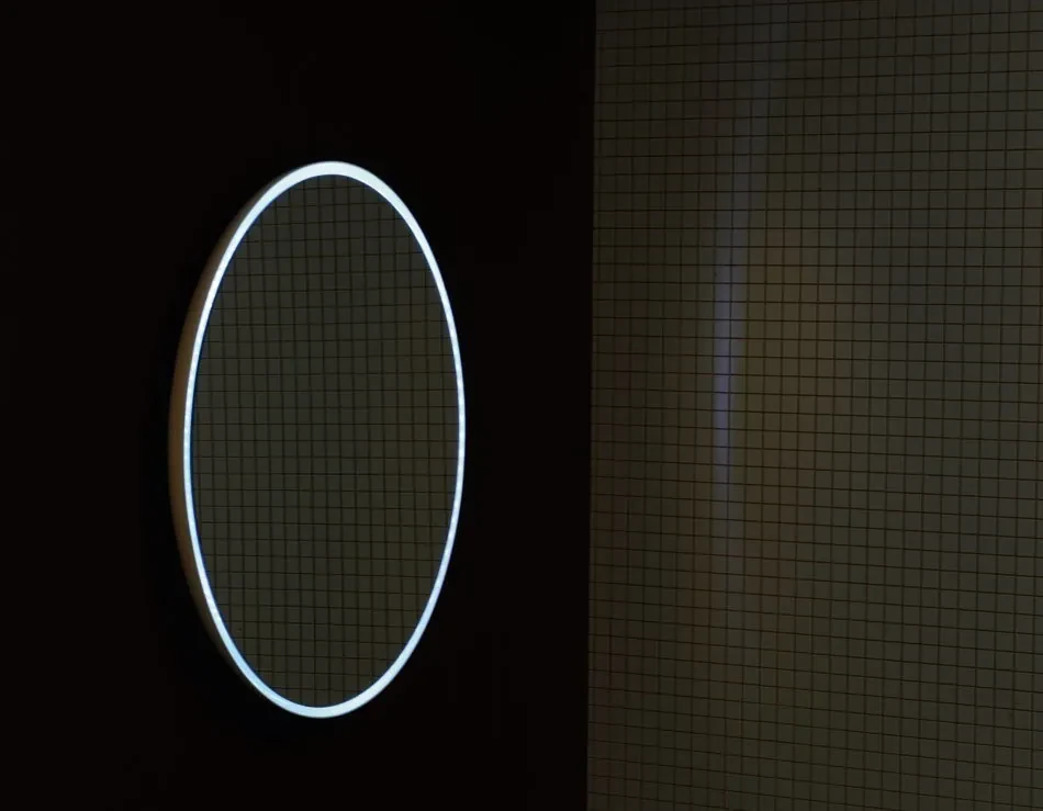 Sapho Sapho, FLOAT LED podsvietené zrkadlo, priemer 740mm, biela, 22574