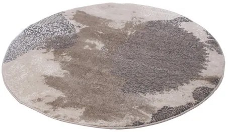 Koberec GALYA GAK11C sivý / hnedý kruh