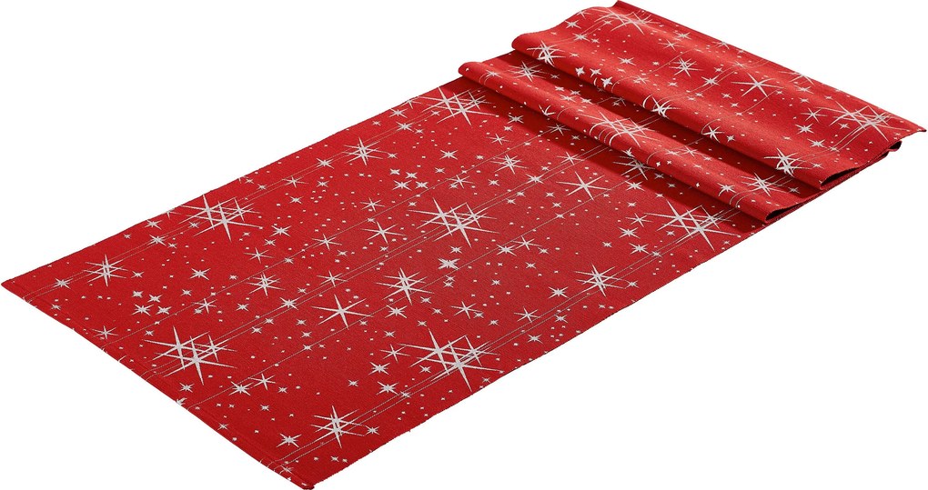 XXXLutz ÚZKY OBRUS, 40/150 cm, červená X-Mas - Textil do domácnosti - 008632008701