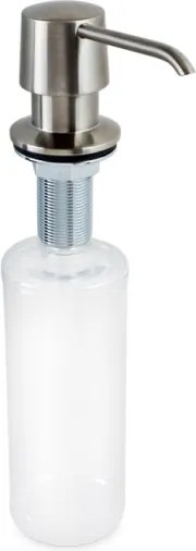Bemeta Design Dávkovač mydla/saponátu, 300 ml, integrovaný, mosadz/plast, mat - 152109125