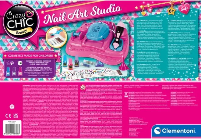 Crazy Chic Crazy Nail Studio Clementoni 18768