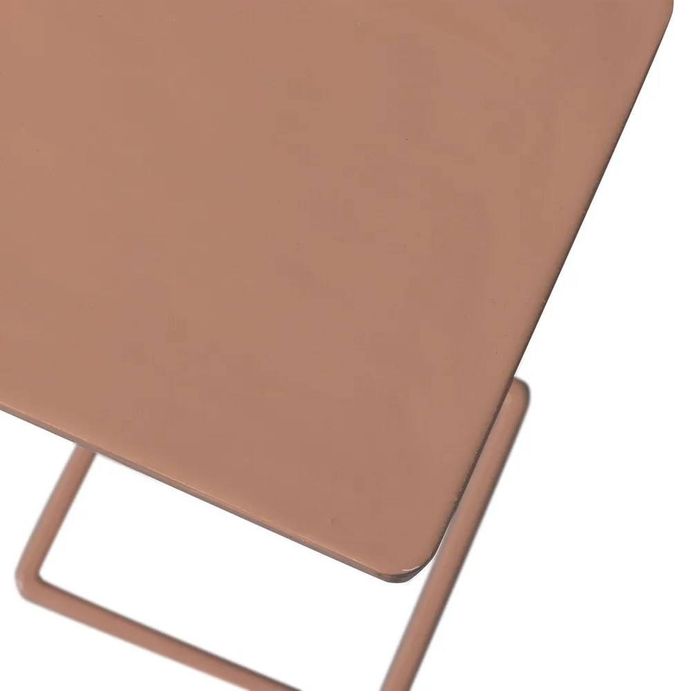 Kovový odkladací stolík 22x22 cm Toste – WOOOD