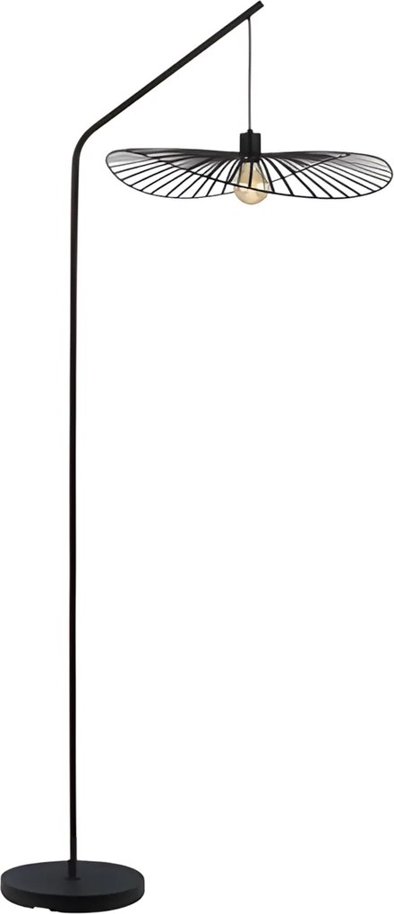 Toolight Toolight, stojaca lampa 183cm, 1xE27, APP1844-1F, čierna, OSW-07065