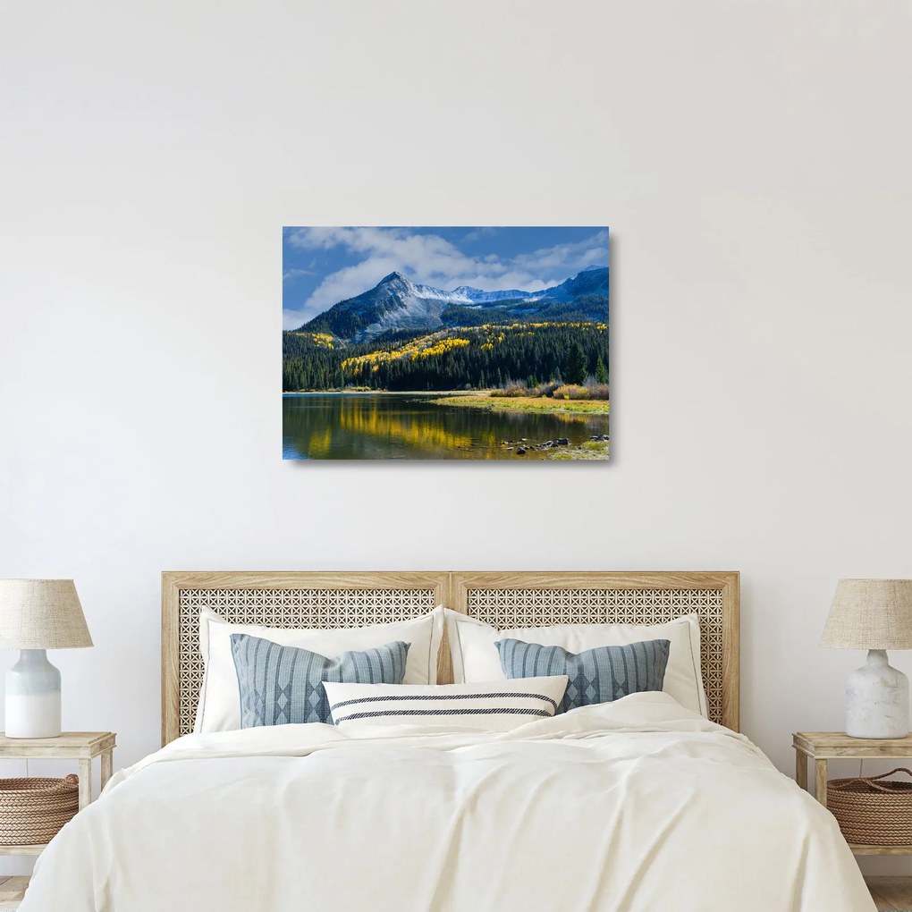 Sklenený obraz - Lost Lake, Oregon (70x50 cm)