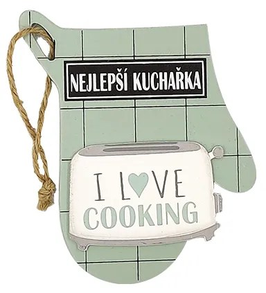 Nekupto Dřevěná cedule do kuchyně Nejlepší kuchařka