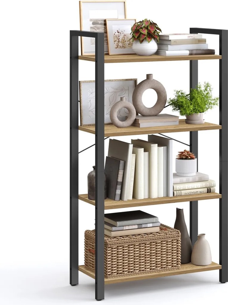 Regál TAYLOR ARTISAN 4 police 120x66 cm