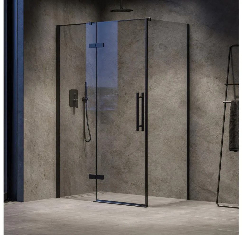 Ravak - Sprchový kút COOL 120x80 cm čierna