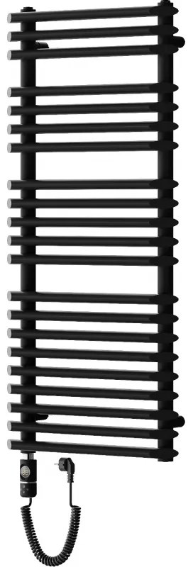 Mexen Akan, elektrické vykurovacie teleso 1080x500 mm + vykurovacia tyč 900 W, čierna, W121-1080-500-2900-70