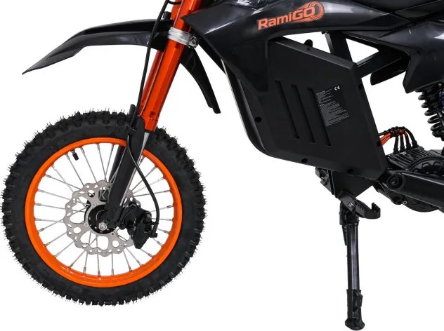 Elektrická motorka E-RIDER X čierna