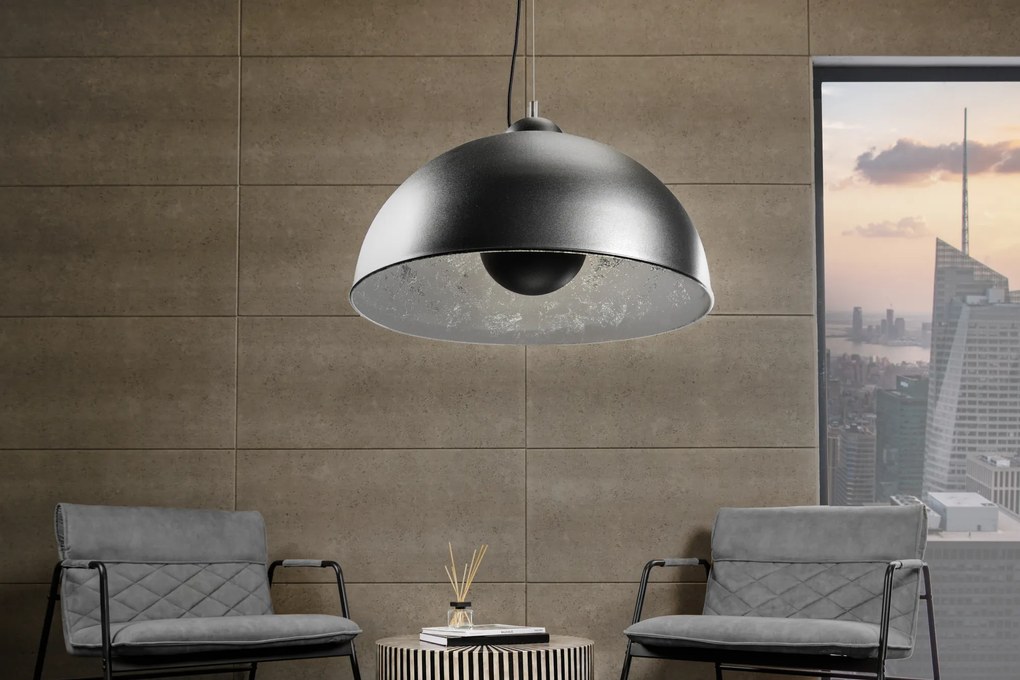 Závesná lampa Studio black silver