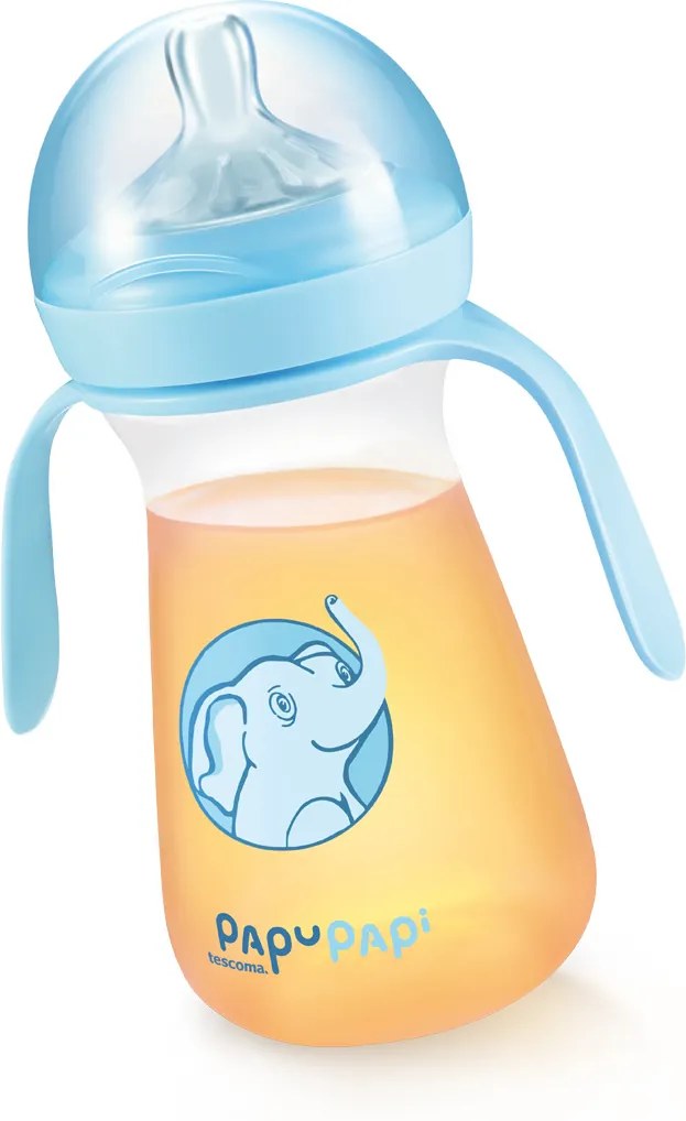 TESCOMA fľaša PAPU PAPI 250 ml, modrá , 250 ml