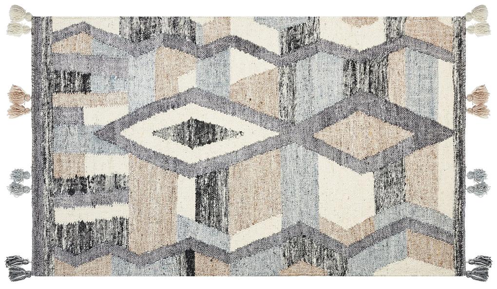 Vlnený kelímový koberec 80 x 150 cm viacfarebný AYGEZARD  Beliani