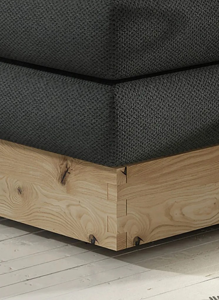 Boxspring posteľ massiv wood LISA
