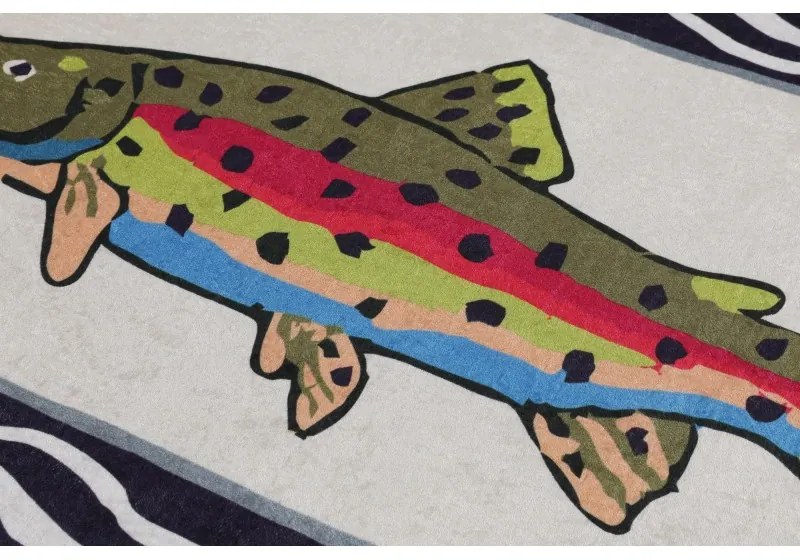 Kúpeľňová predložka Pescado 40x60 viacfarebná