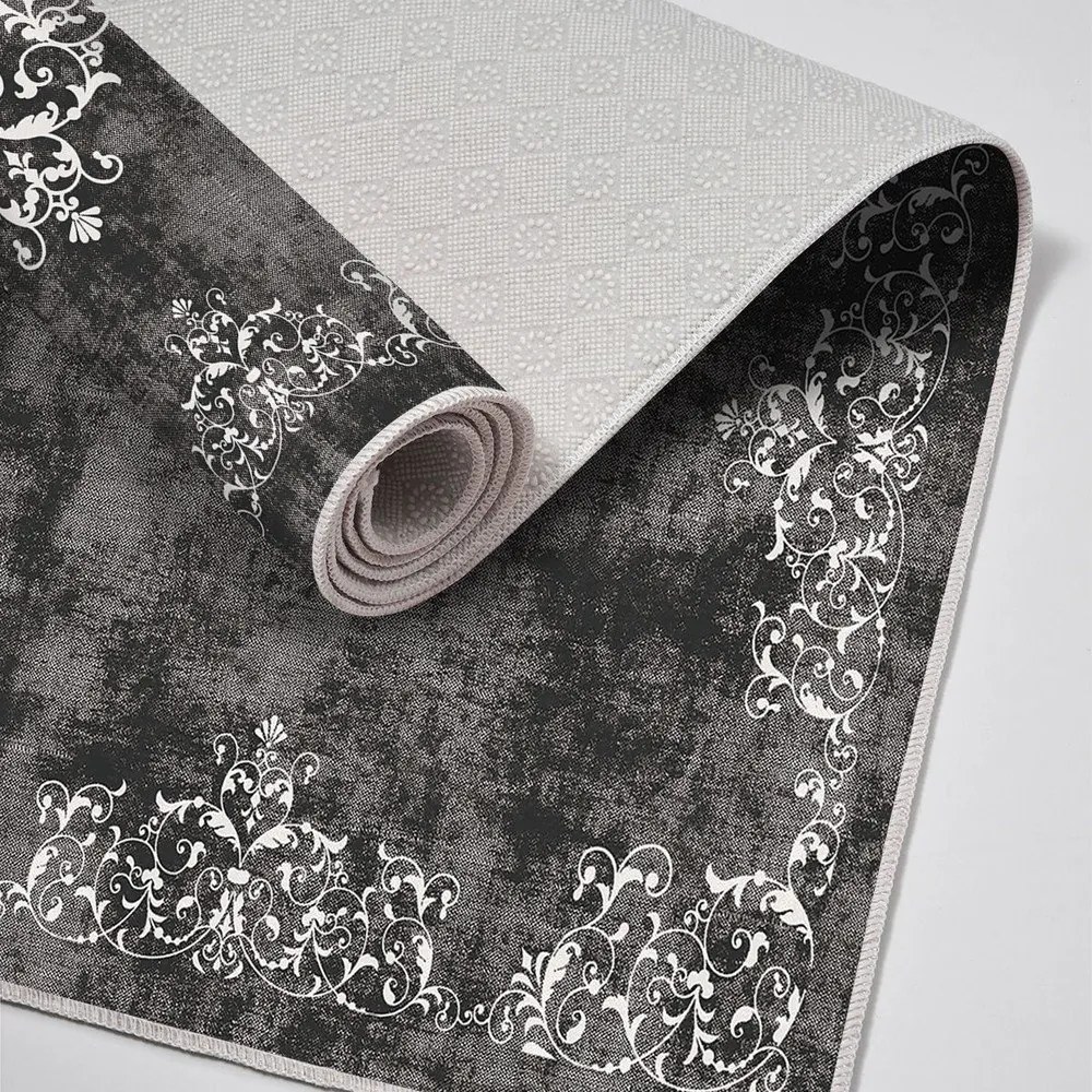 Sivé kúpeľňové predložky v súprave 2 ks 60x100 cm – Foutastic