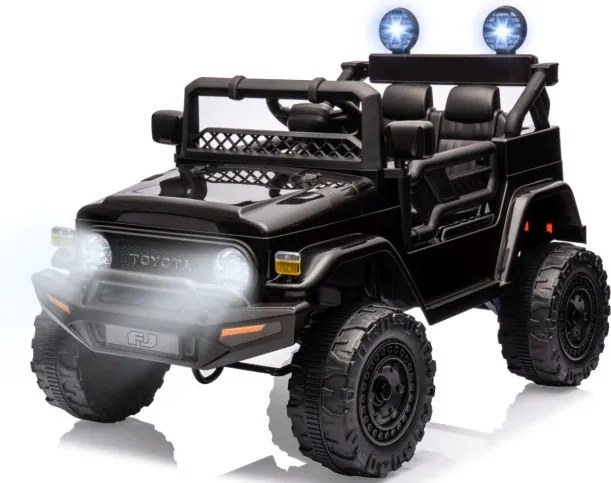 Elektrické autíčko Toyota FJ Cruiser čierne