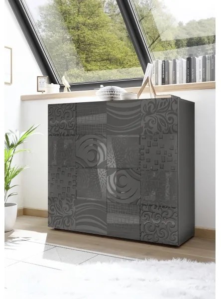 Komoda ARIA antracit