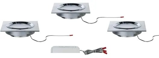 Paulmann 92696 - SADA 3xLED/8W Stmievateľné podhľadové svietidlo DICE 230V