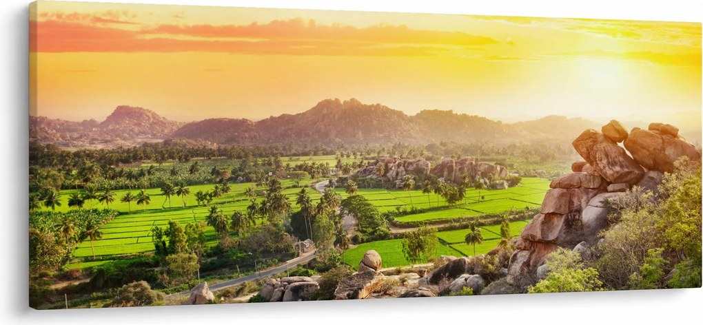 Obraz Hampi údolí v Indii (120x50 cm)