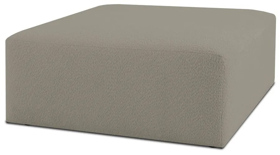 Svetlohnedý modul pohovky z textílie buklé Roxy – Scandic