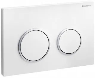Geberit Omega20 ovládacie tlačidlo plast biele 115.085.KJ.1