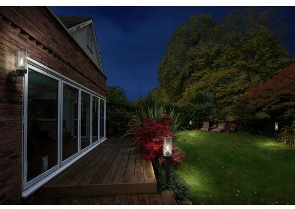 Ledvance - Vonkajšia lampa AMBER 1xE27/20W/230V IP44