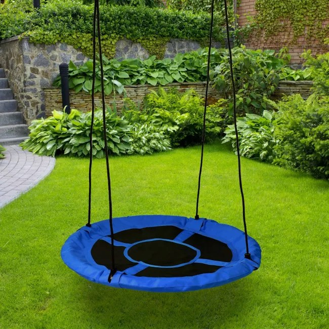 Záhradná hojdačka ROMEK modrá 100 cm