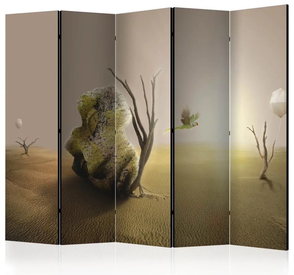 Artgeist Paraván - Abandoned Mask II [Room Dividers]
