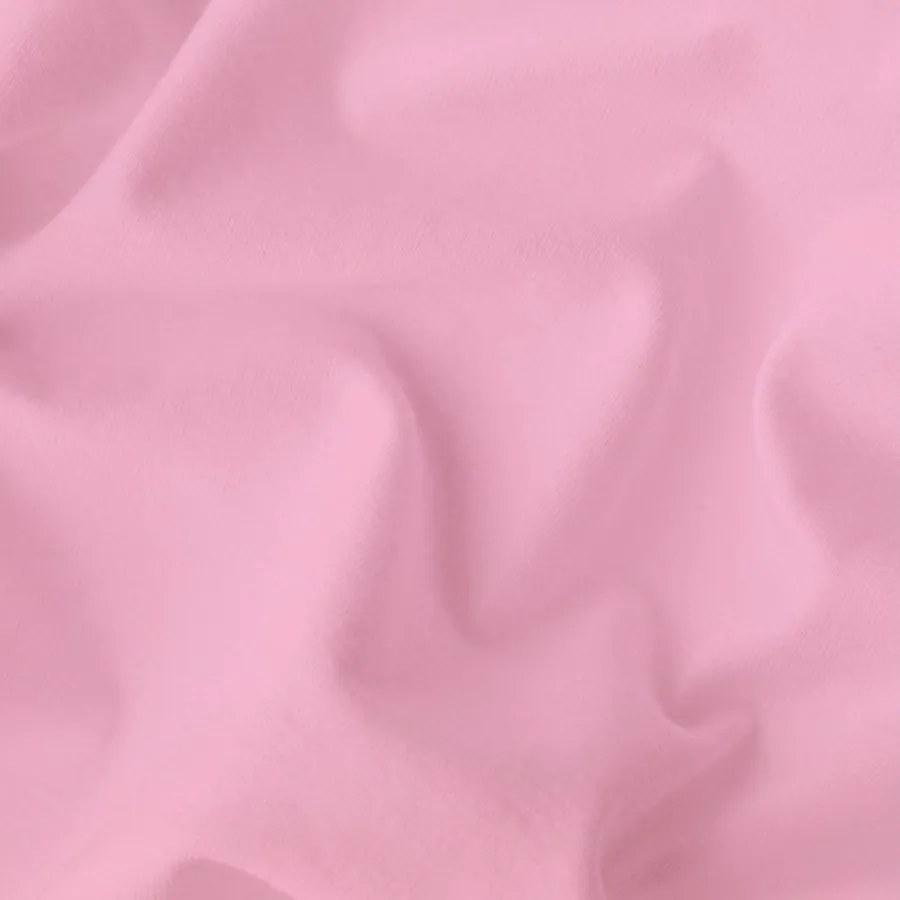 Jersey prestieradlo na jednolôžko - 90 x 200 cm - ružové