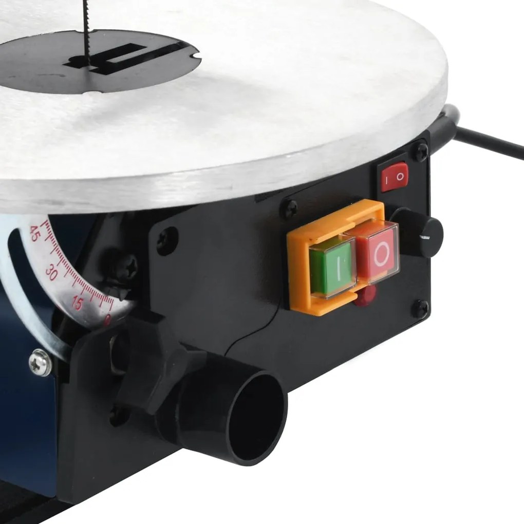 Elektrická lupienková píla s nožným pedálom a LED osvetlením 125 W