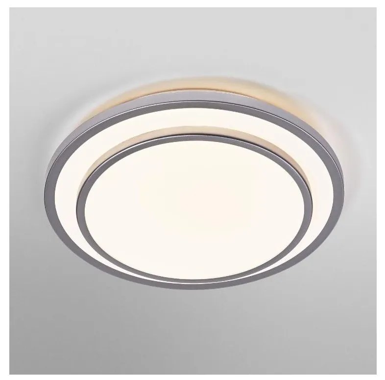 Ledvance - LED Stropné svietidlo ORBIS BERLIN LED/24W/230V strieborná P225489